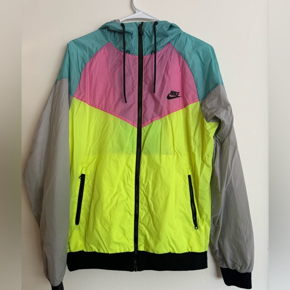 Nike Other - Nike Windrunner Neon Pink-Teal size small